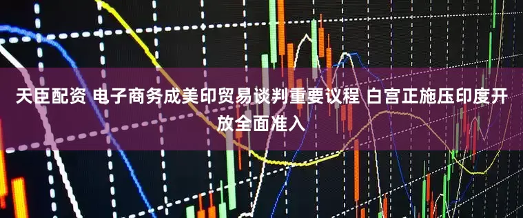天臣配资 电子商务成美印贸易谈判重要议程 白宫正施压印度开放全面准入